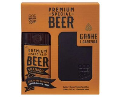 KIT Shampoo Premium Special Beer + Billetera – QOD Barber Shop