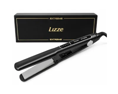 Plancha profesional de titanio Lizze Extreme 250 grados para alisar cabello