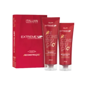 Kit Home Care EXTREME UP Itallian para reconstrucción capilar profunda