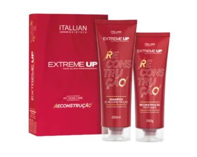 Kit Home Care EXTREME UP Itallian para reconstrucción capilar profunda