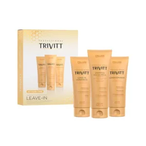 KIT TRIVITT Home Care Leave-in para Cabellos Tratados Químicamente