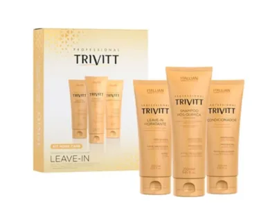 KIT TRIVITT Home Care Leave-in para Cabellos Tratados Químicamente