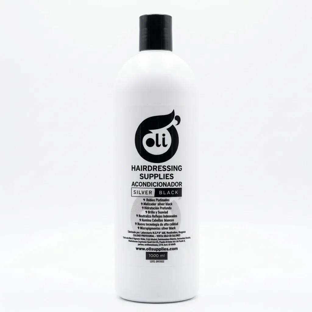 OLI ACONDICIONADOR SILVER BLACK 1L