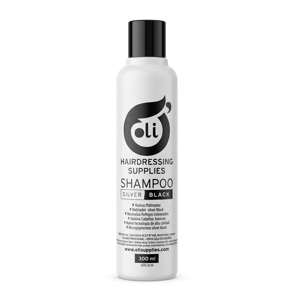 OLI SHAMPOO SILVER BLACK 300ML