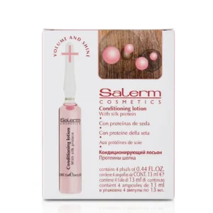 SALERM AMPOLLAS PROTEINA DE SEDA 4 X 13ML