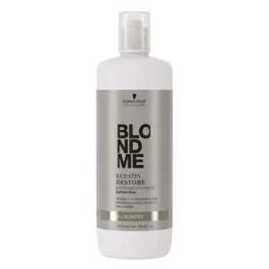 SCHWARZKOPF BLONDME KERATIN RESTORE SHAMPOO SULFATE FREE 1L
